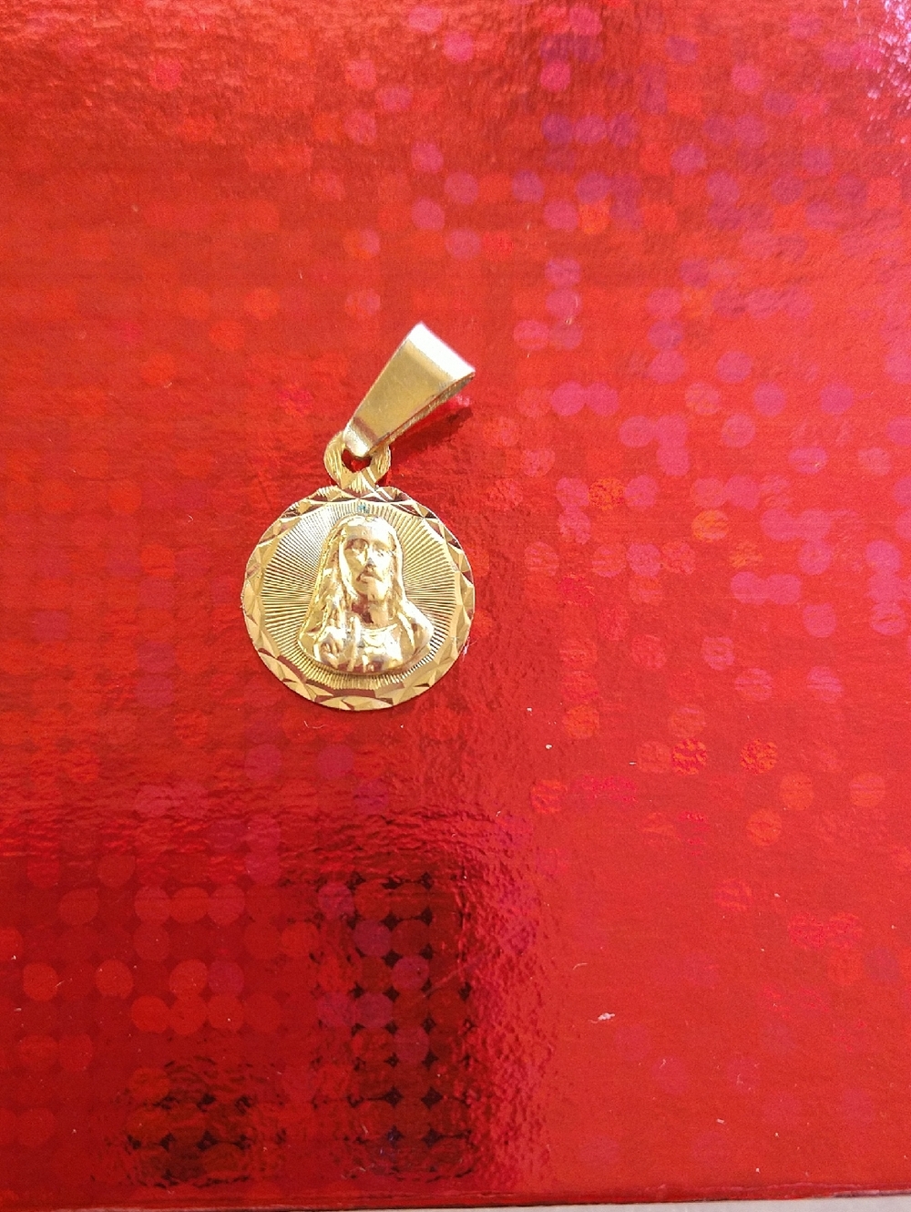 Vintage 14K Jesus Pendant